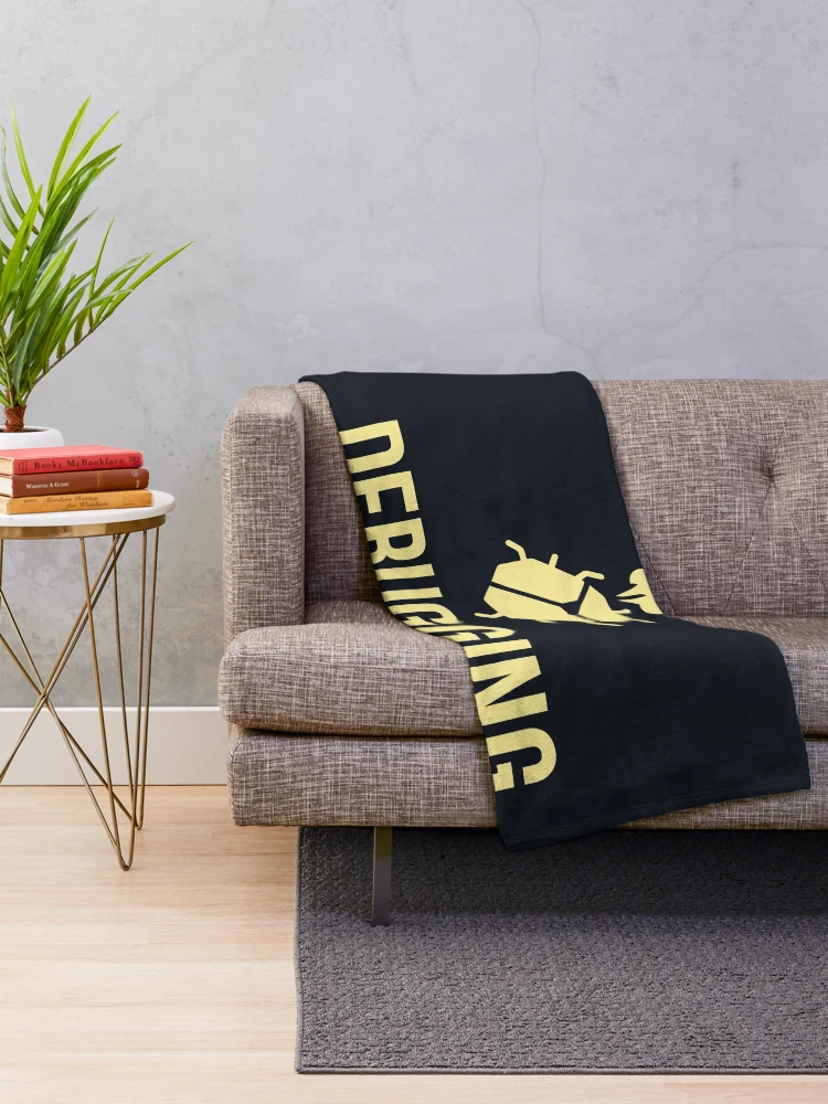 Thumbnail 2 of 6, Throw Blanket, Debugging designed and sold by Amir Faysal.