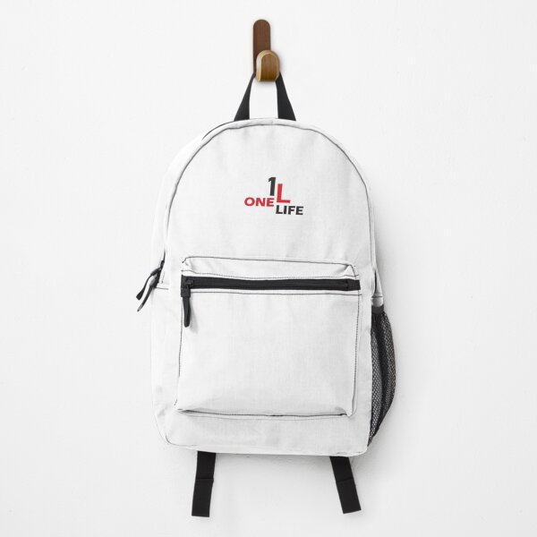 Item preview, One Life (Black+Red Logo) designed and sold by Pencil & Pixel.