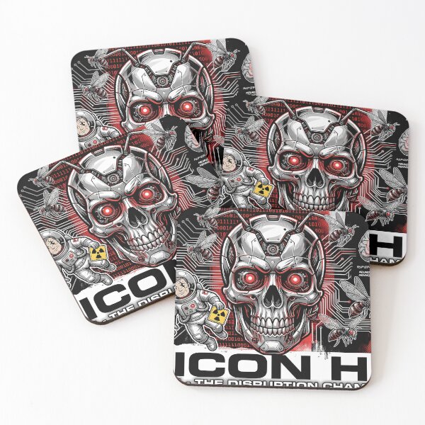 Item preview, Silicon Hive Cyber Punk Skull - Tokyo Disruption Mech Graphic designed and sold by kanjxtan.