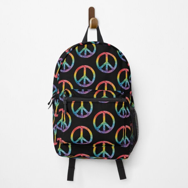 Item preview, LGBTQ Pride Rainbow Peace Sign designed and sold by legendaryskins.