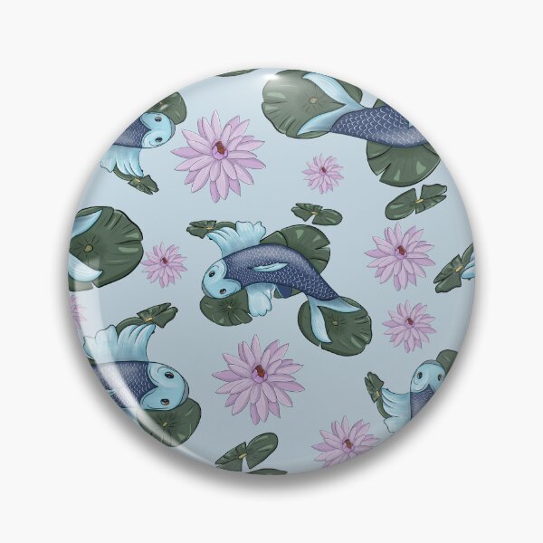 Item preview, Whimsical Koi Pond Pattern designed and sold by Zymetryart.