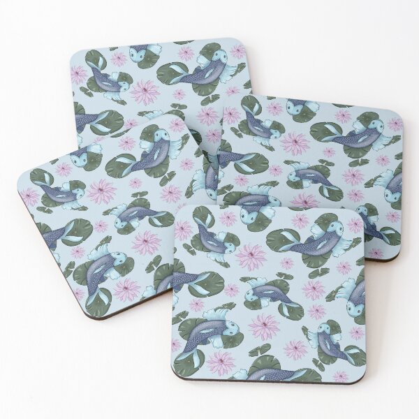 Item preview, Whimsical Koi Pond Pattern designed and sold by Zymetryart.