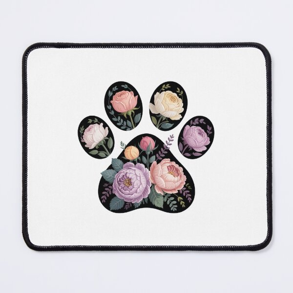 Item preview, Floral Paw Print designed and sold by jkrphoto.