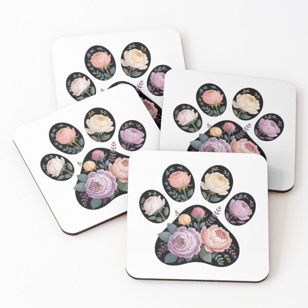 Item preview, Floral Paw Print  designed and sold by jkrphoto.