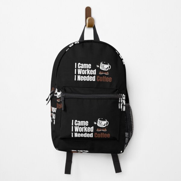 Item preview, I Came I Worked I Needed Coffee Shirt – Introvert Work Coffee Classic T-Shirt designed and sold by Final Chance Designs⭐️⭐️⭐️⭐️⭐️.