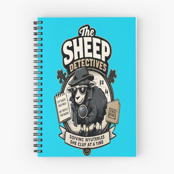 Item preview, The Sheep Detectives Funny Mystery Sheep  designed and sold by CatLovers Studio.