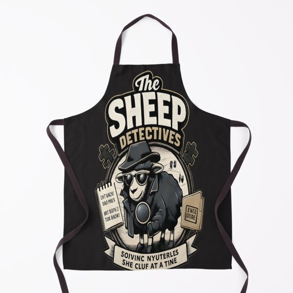 Item preview, The Sheep Detectives Funny Mystery Sheep designed and sold by CatLovers Studio.