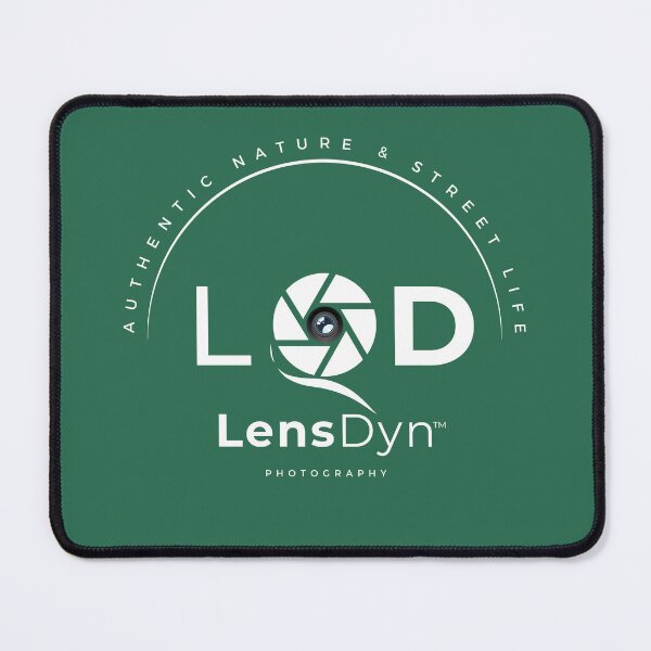 Item preview, LensDyn Photography Logo White Edition - Minimalist Camera Gear designed and sold by LensDyn™.