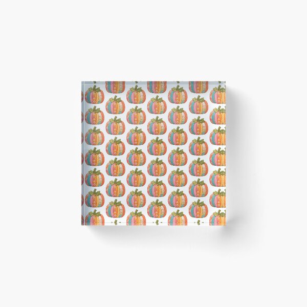 Item preview, Shabby Chic Quilted Pumpkin | Cottagecore Fall Decor | Gift for Mom | Patchwork Floral Pumpkin | Vintage Patchwork Pumpkin | Cottagecore Thanksgiving | Autumn Gift designed and sold by Noe Mill.