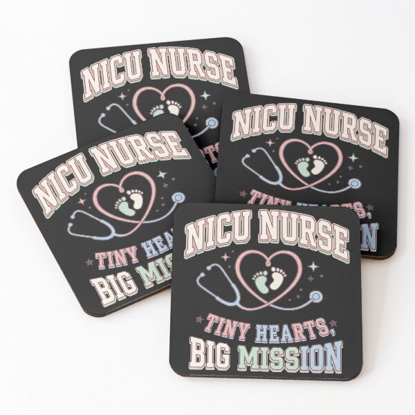 Item preview, Preppy Varsity NICU Nurse Stethoscope Typography designed and sold by CRAZY&ART.