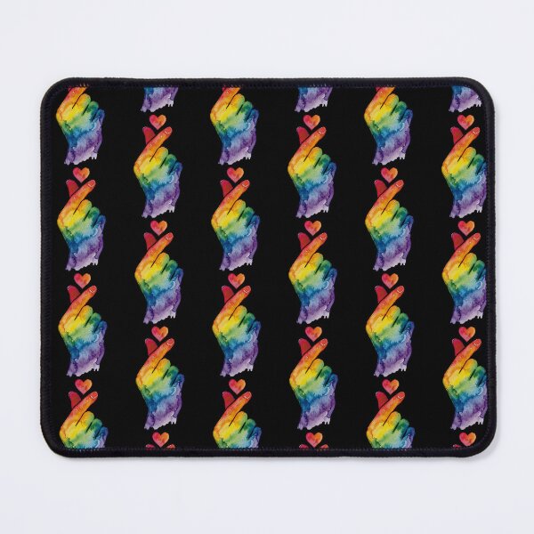 Item preview, LGBTQ Pride K-Pop Rainbow Heart designed and sold by legendaryskins.