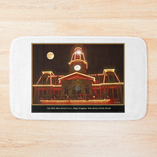 Item preview, City Hall, Main Street U.S.A., Magic Kingdom, Walt Disney World, Florida designed and sold by AMacGPhilly.