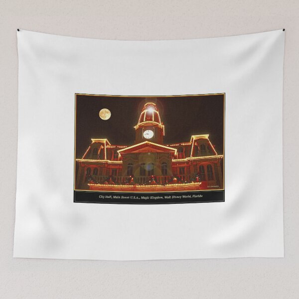 Item preview, City Hall, Main Street U.S.A., Magic Kingdom, Walt Disney World, Florida designed and sold by AMacGPhilly.