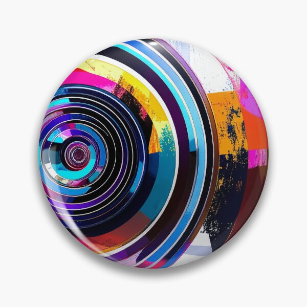 Item preview, Neon Spiral Orbit Abstract Design designed and sold by NizuCaCi.
