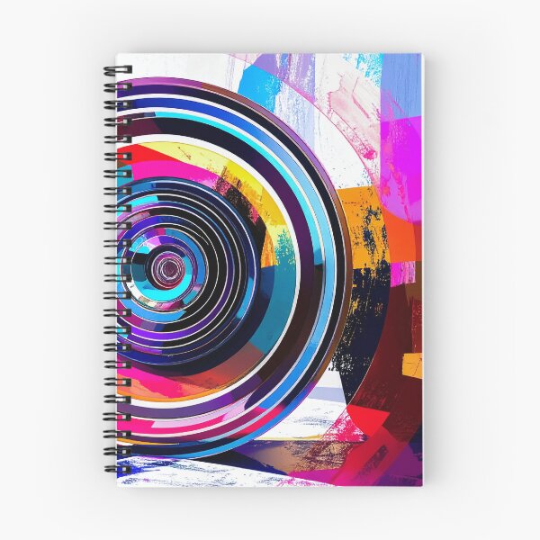 Item preview, Neon Spiral Orbit Abstract Design designed and sold by NizuCaCi.