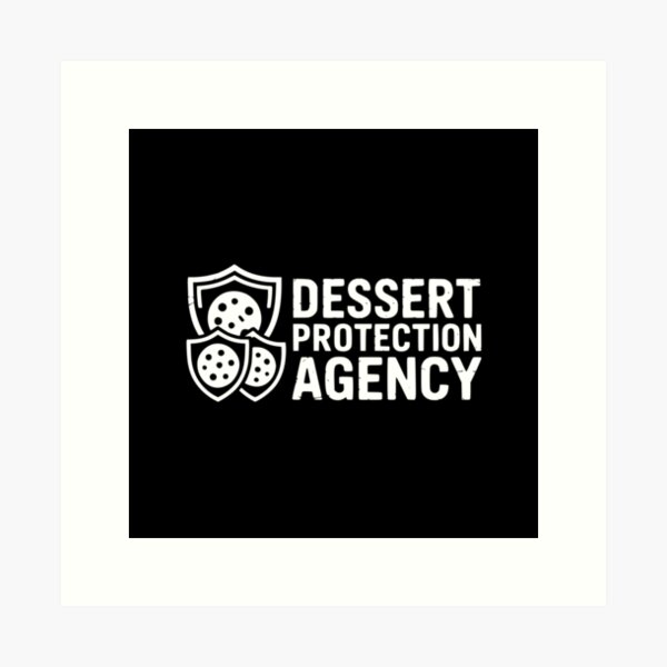 Item preview, Dessert Protection Agency designed and sold by theartfulaspie.