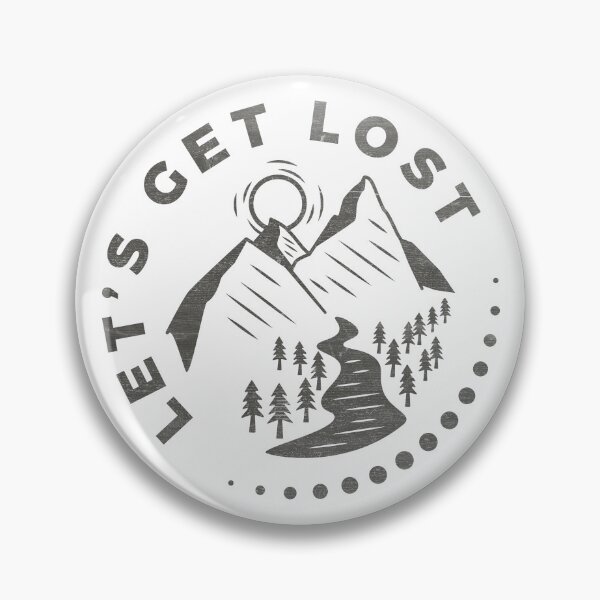 Item preview, Let's Get Lost Mountain Landscape designed and sold by PosterDevilCo.
