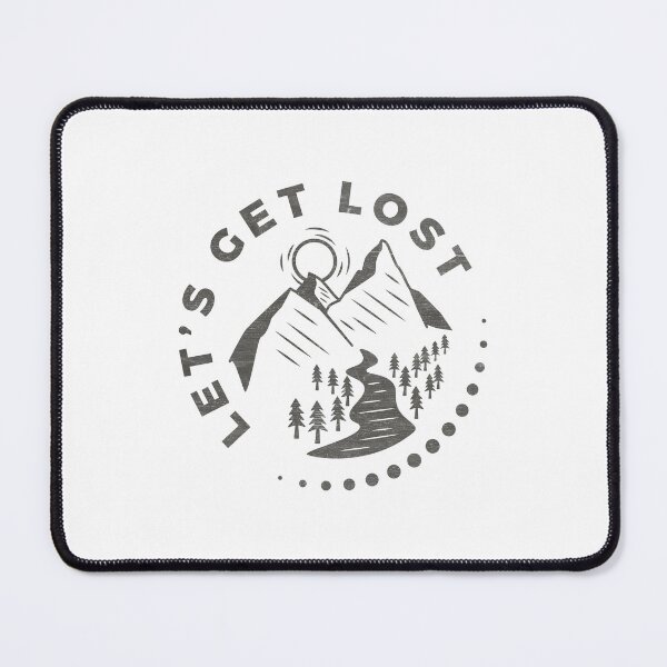 Item preview, Let's Get Lost Mountain Landscape designed and sold by PosterDevilCo.