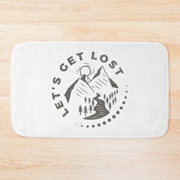 Item preview, Let's Get Lost Mountain Landscape designed and sold by PosterDevilCo.