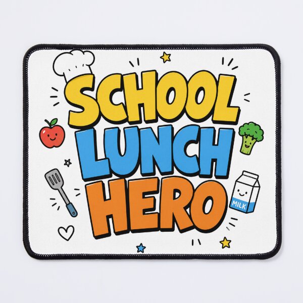 Item preview, School Lunch Hero Funny Cafeteria Worker Design designed and sold by madebysiwa.