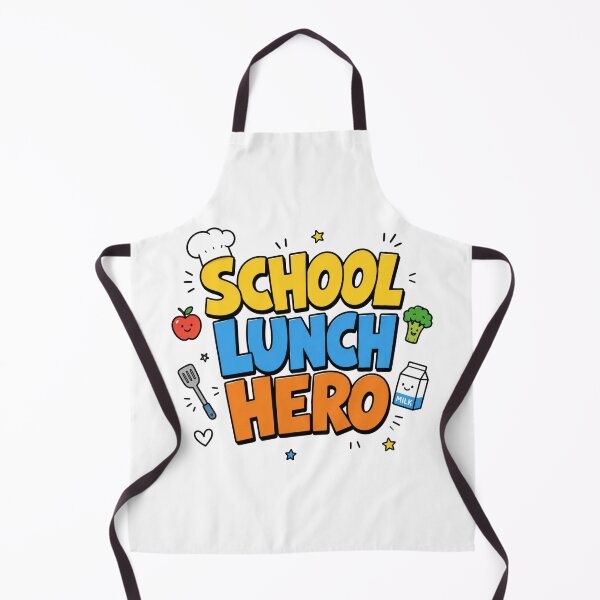 Item preview, School Lunch Hero Funny Cafeteria Worker Design designed and sold by madebysiwa.