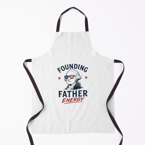 Item preview, Founding Father Energy Patriotic George Washington 4th of July designed and sold by Designs by Kate.