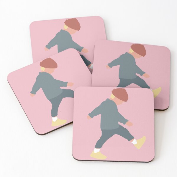Item preview, TAMO – Minimalist Pastel Wall Art of a Little Boy | Children's Room Poster in Pink & Soft Colors designed and sold by TineTaler.