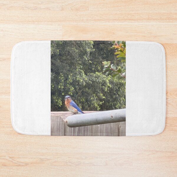 Item preview, Eastern Bluebird Singing from a Perch. designed and sold by Pearls1.