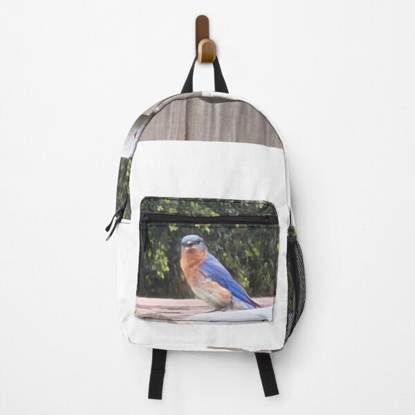 Item preview, Eastern Bluebird Singing from a Perch. designed and sold by Pearls1.