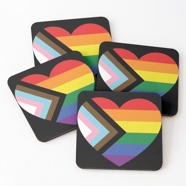 Item preview, LGBTQ Pride Rainbow Inclusive Heart designed and sold by legendaryskins.
