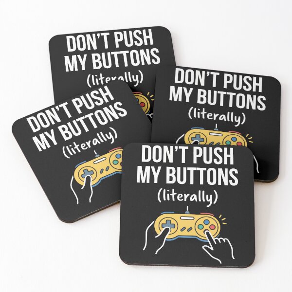 Item preview, Don't Push My Buttons designed and sold by Amir Faysal.