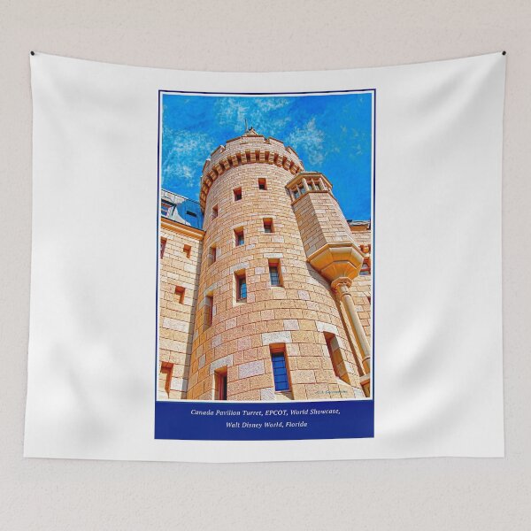 Item preview, Canada Pavilion Architecture, EPCOT, World Showcase, Walt Disney World, Florida designed and sold by AMacGPhilly.