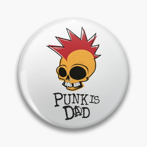 Item preview, Punk is Dad designed and sold by PosterDevilCo.