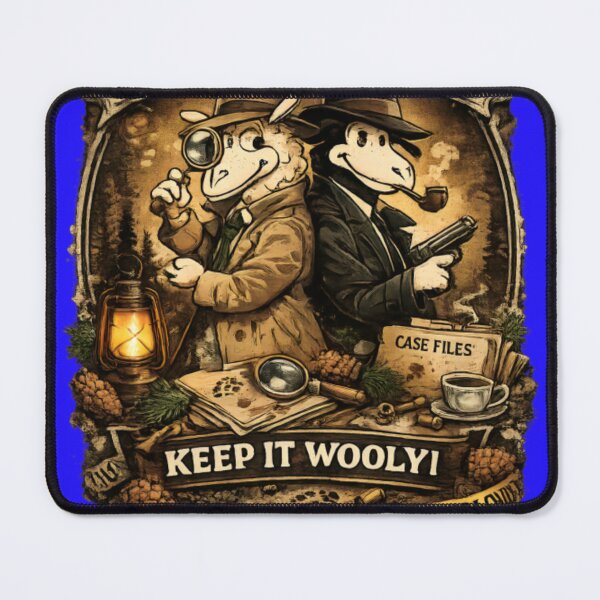 Item preview, The Sheep Detectives – Keep It Wooly Vintage Mystery designed and sold by CatLovers Studio.