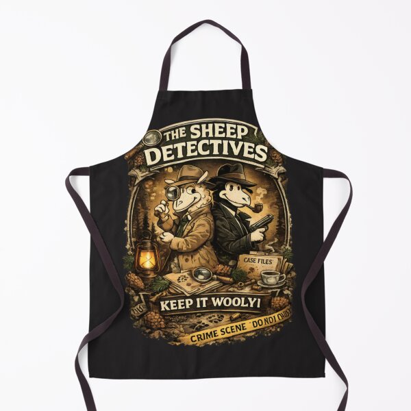 Item preview, The Sheep Detectives – Keep It Wooly Vintage Mystery designed and sold by CatLovers Studio.