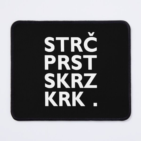 Item preview, Strč Prst Skrz Krk - Slovak Czech tongue twister designed and sold by urban-design.