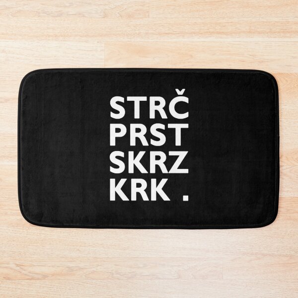 Item preview, Strč Prst Skrz Krk - Slovak Czech tongue twister designed and sold by urban-design.