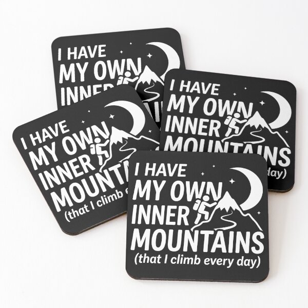 Item preview, I Have My Own Inner Mountains designed and sold by Amir Faysal.