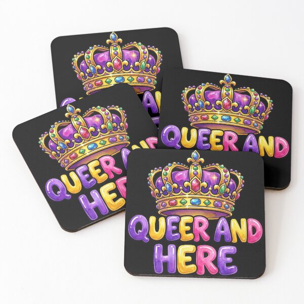 Item preview, LGBTQ Pride - Queer Crown - Queer And Here designed and sold by legendaryskins.