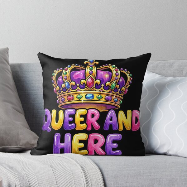 Item preview, LGBTQ Pride - Queer Crown - Queer And Here designed and sold by legendaryskins.