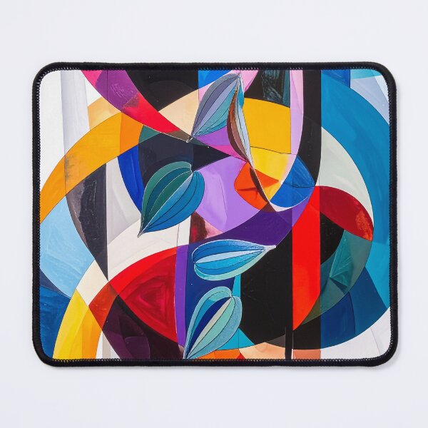 Item preview, Geometric Botanical Flow Abstract Art designed and sold by NizuCaCi.