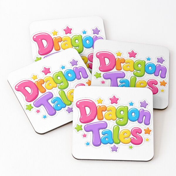 Item preview, Colorful Dragon Tales Playful Bubble Text Sticker designed and sold by Atlant11.