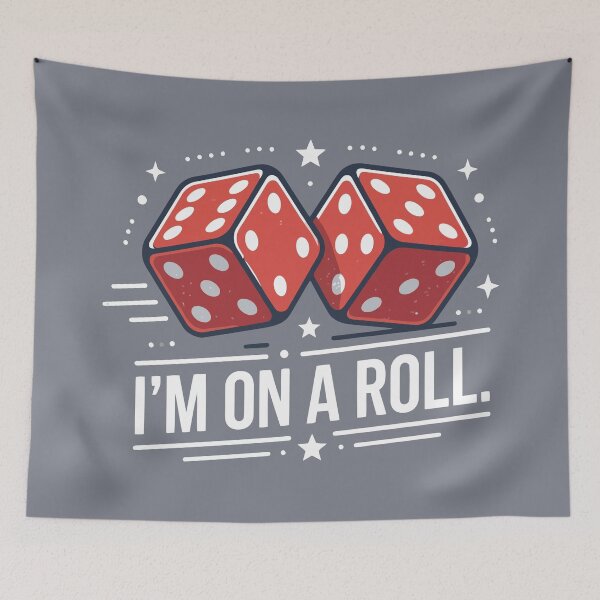 Item preview, I'm On A Roll designed and sold by Amir Faysal.