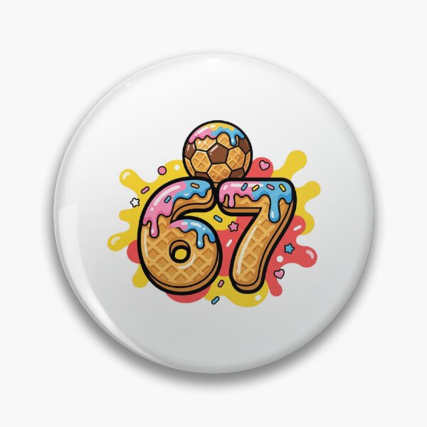 Item preview, cool soccer drip number 67 football meme art designed and sold by ArtDesignTp.