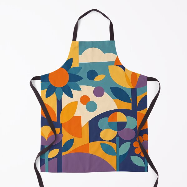 Item preview, Geometric Botanical Flowers and Leaves designed and sold by InkSmithery.
