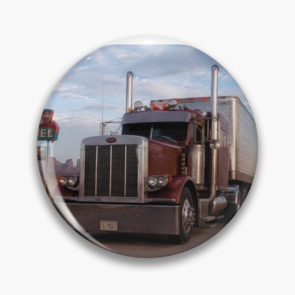 Item preview, Classic Semi Truck on American Desert Highway designed and sold by riki2365.