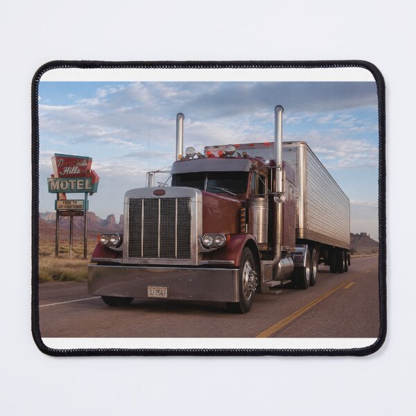 Item preview, Classic Semi Truck on American Desert Highway designed and sold by riki2365.