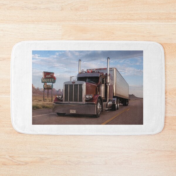 Item preview, Classic Semi Truck on American Desert Highway designed and sold by riki2365.