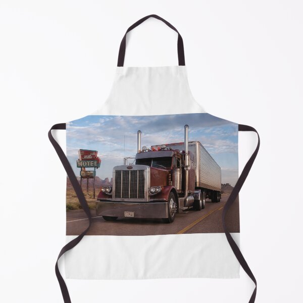 Item preview, Classic Semi Truck on American Desert Highway designed and sold by riki2365.