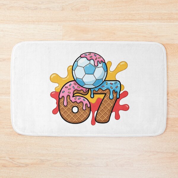 Item preview, soccer drip 67 funny gen alpha meme design designed and sold by ArtDesignTp.
